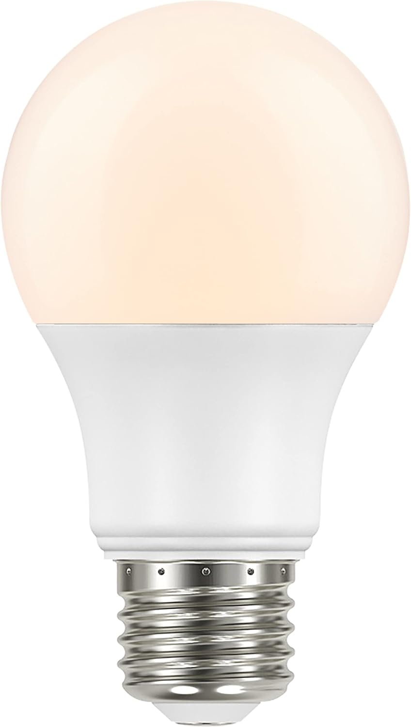 Satco S11429 Dusk to Dawn A19 LED Light Bulb, 60W Replacement, 2700K, Frosted