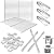 Grill Parts for Weber Genesis 2 GS4 Replacement 3 Burner Genesis II/II LX 300 & Genesis 300(2022 Y),Webber Flavorizer Bars 66032 67095,Grates 66095 66802,Heat Deflector 66685 66040 &Burner 67489 67490
