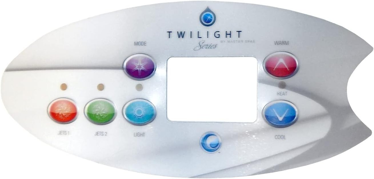 Hot Tub Master Spa 2 Pump Sticker Twilight Series HTCP3-05-7176 / X509043