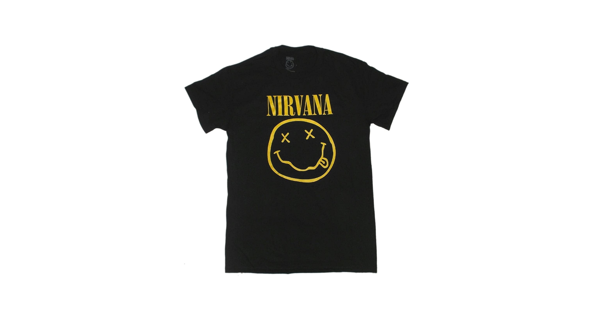 Amazon | [マンブルズ] ニルヴァーナ Tシャツ SMILE USA 正規品