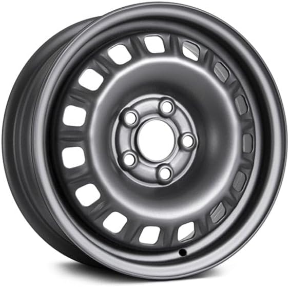 14x5.5 inch Custom Wheel - Black Standard Steel Rim ST Bolt- Pattern 5x100 mm Offset 41 mm