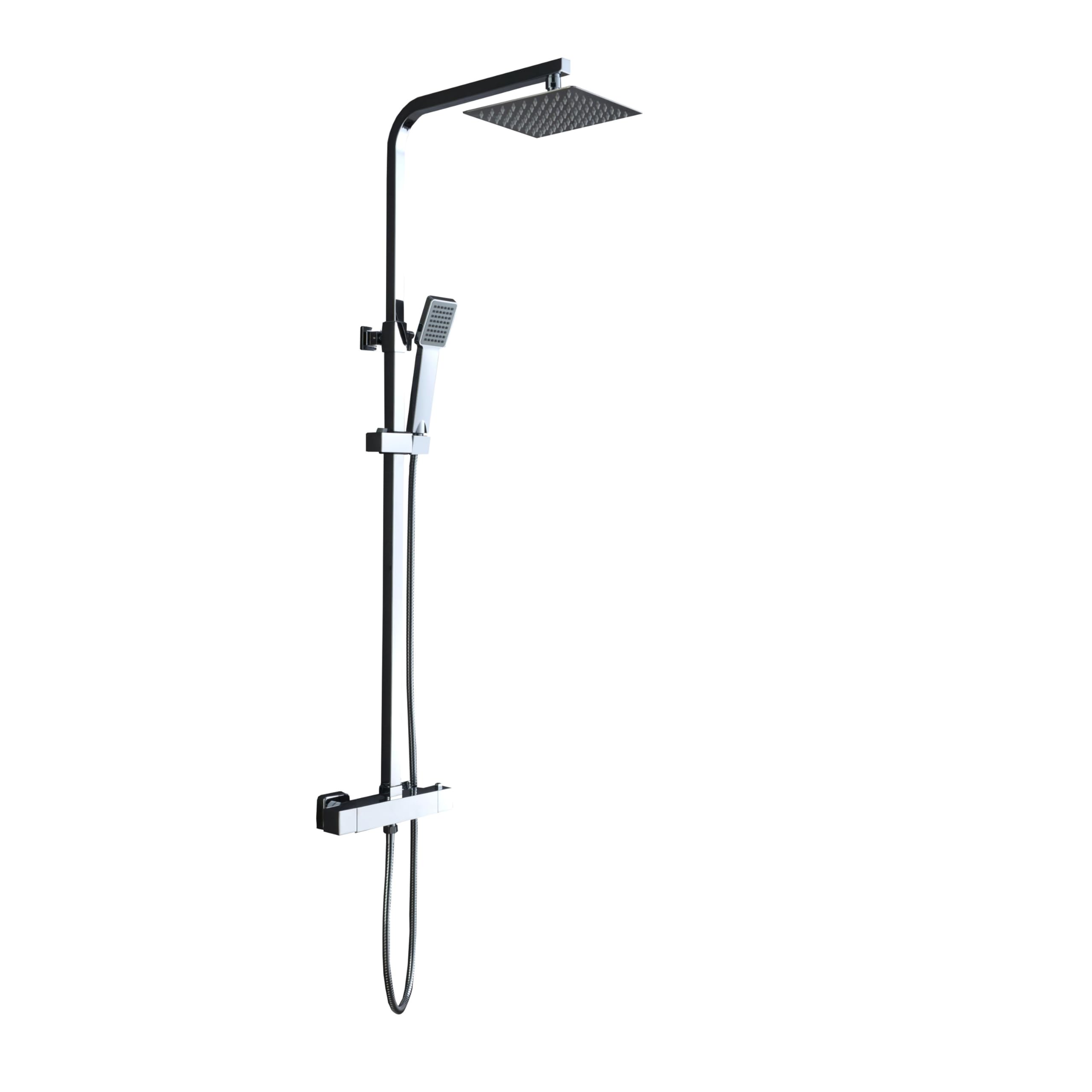 IMEX BTV013 Vigo Grifo Termostático Conjunto de Ducha Telescópico