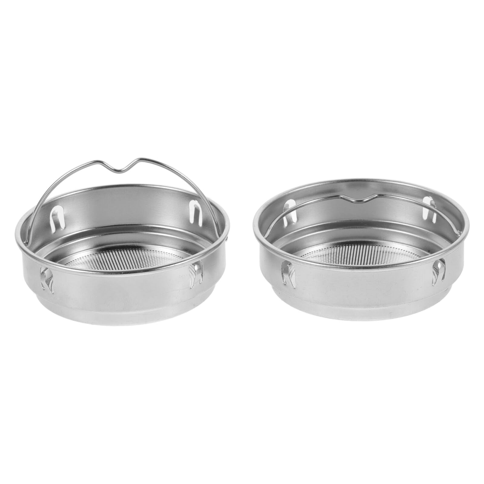 Mikikit Lot de 2 Infuseurs à Thé Réutilisables en Acier Inoxydable 304, Passoire à Résidus Fine Diamètre 62 Mm, Filtre Isotherme pour Bouteille, Accessoire la Cuisine Thé Solide