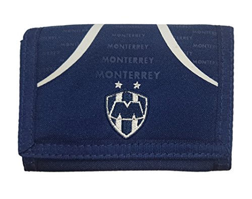 Monterrey Oficial Rinhox Wallet color Blue Hook-and-oop fastener