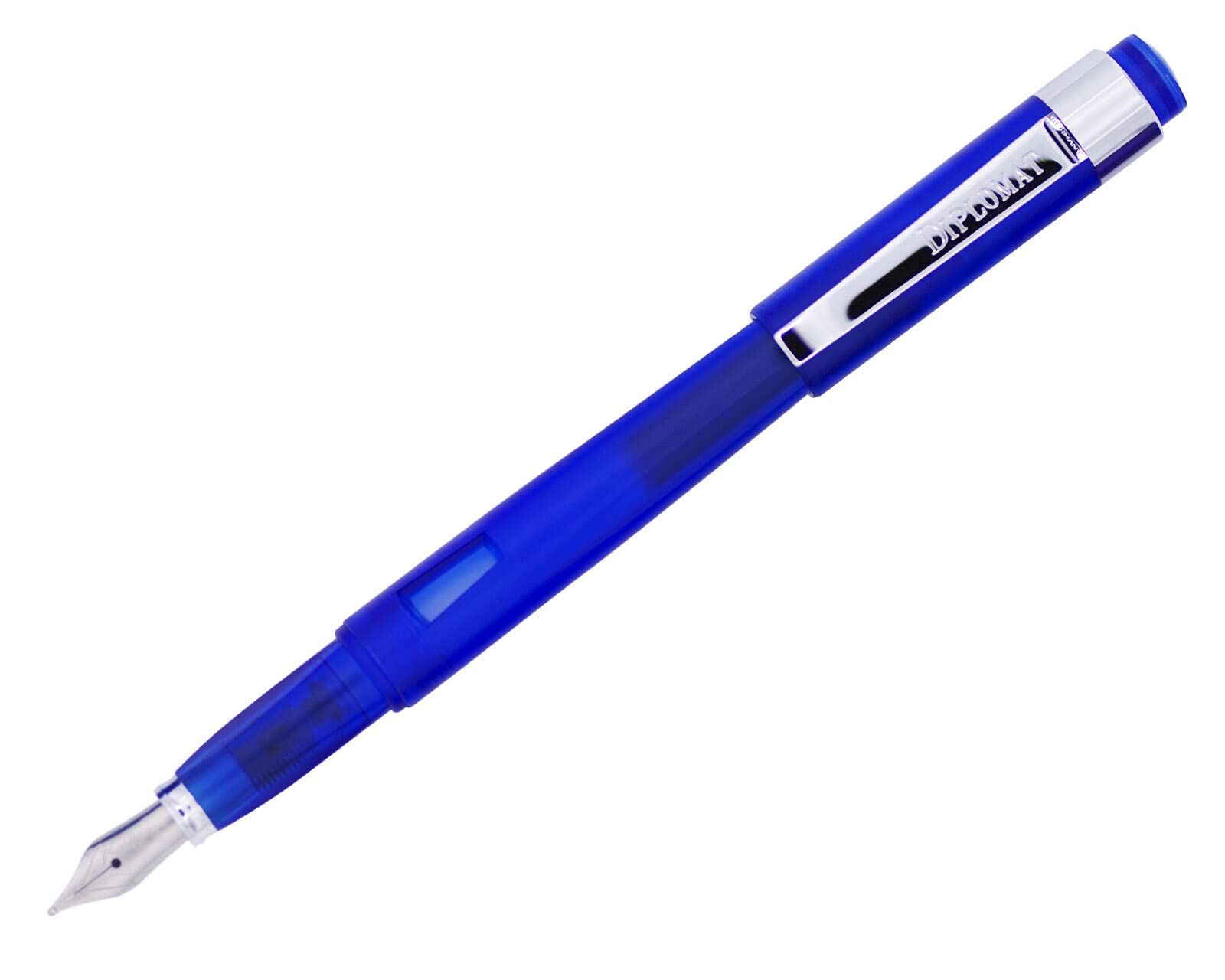 Diplomat Magnum Demo Blue, Cartridge fountain pen with medium nib