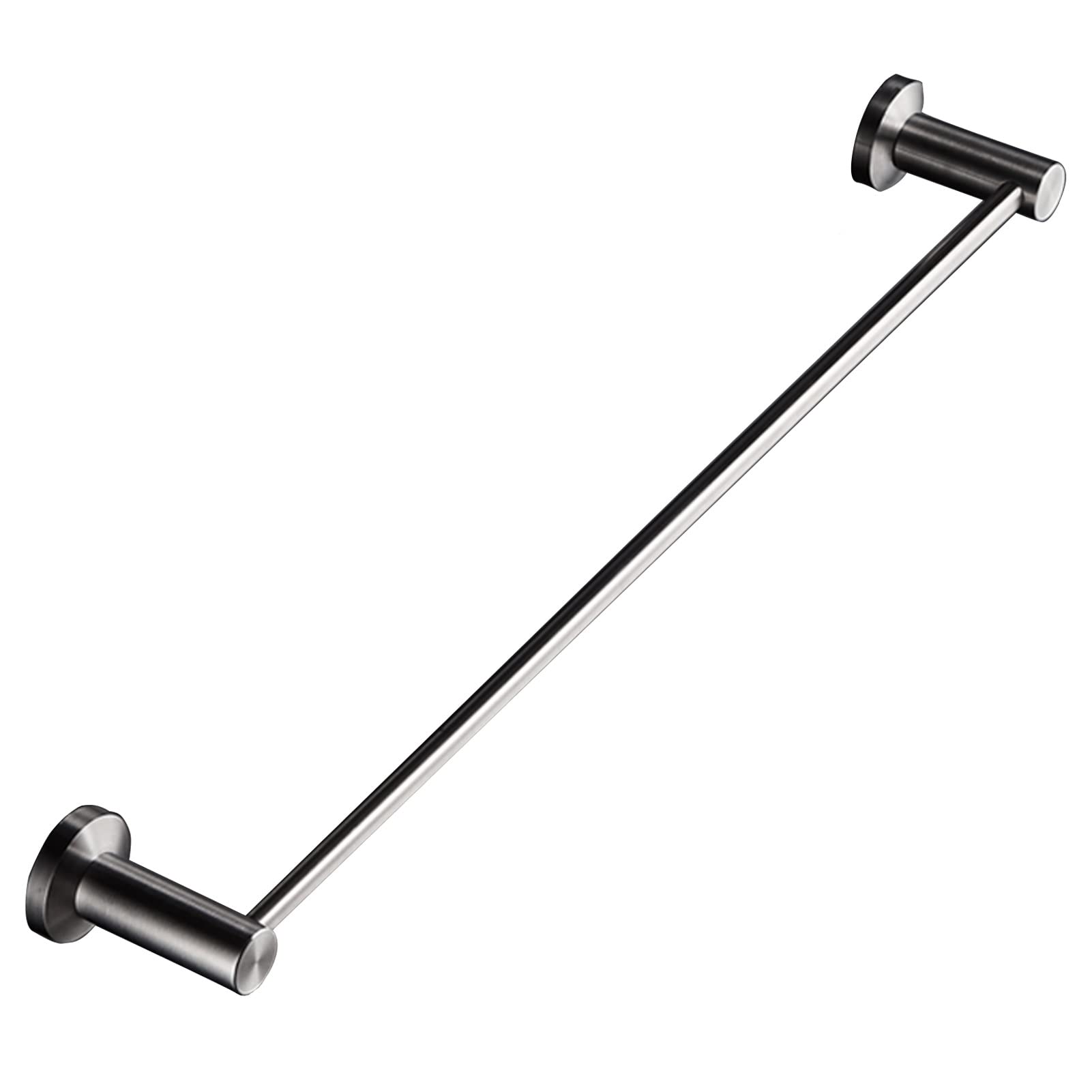 Portasciugamani Portasalviette Singolo in Acciaio Inossidabile, Portasciugamani da Bagno Accessori da Cucina per Bagno a Parete Portasciugamani (Dimensioni : 60cm)