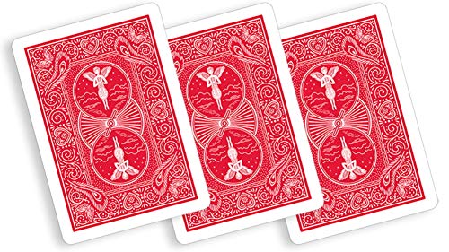 Bicycle 809 Naipes Mandolin Back Rojos miniatura 2