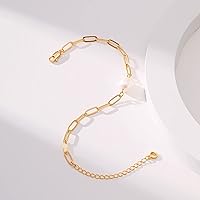 Vista 70 de Delicadas pulseras de oro para mujer, chapado en oro 18, ajustable, mal de ojo, mariposa, cuentas, perla, corazón, turquesa, hecha a mano para mujer
