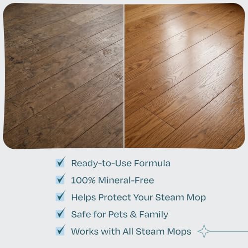 Image of Steam & Go Demineralized Water For Steam Mop, Eucalyptus Mint, 128 oz