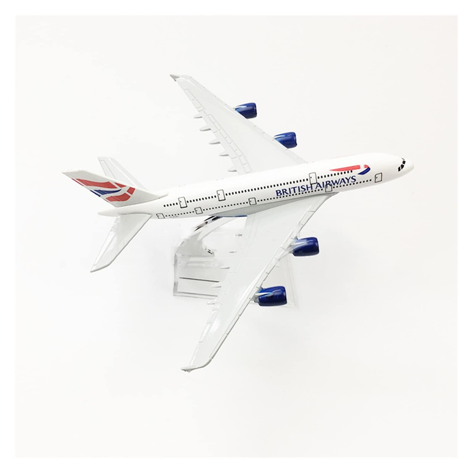 Modello di Aeroplano in Lega 1 400 Adatto per A380 Aviation 16 cm Airbus in Miniatura da Collezione con Accessori di Base Kit di Gioco per Hobby