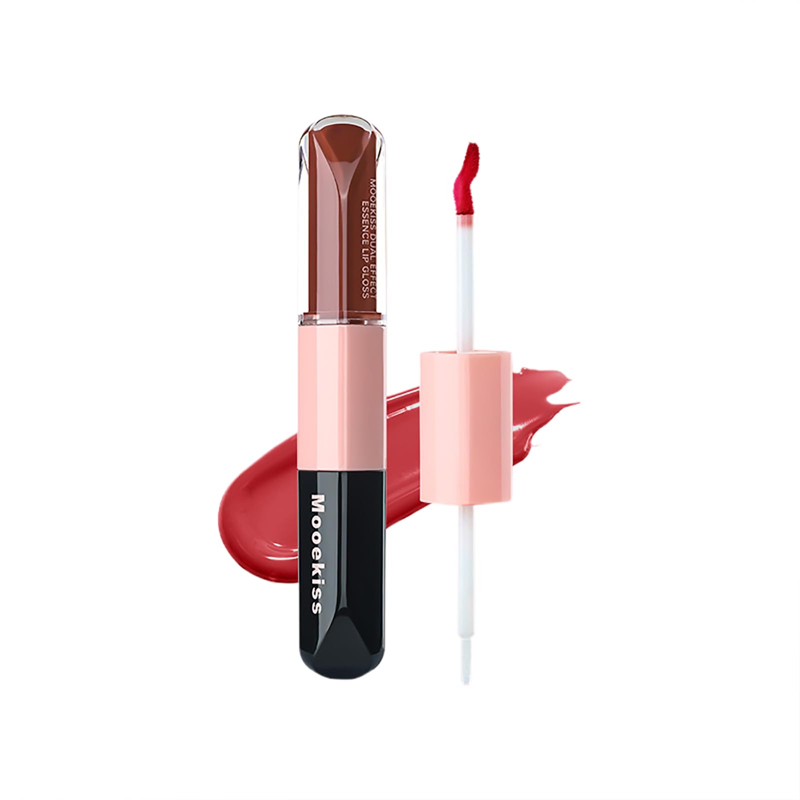 Amazon | Mooekiss リップグロス マットリップ 2in4 リップ 落ちない