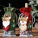 YUIP Cubierta de Botella de Vino de Navidad 4 Piezas Bolsas de...
