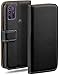 Produktbild moex Klapphülle für Motorola Moto G10 / G30 Hülle klappbar, Handyhülle mit Kartenfach, 360 Grad Schutzhülle zum klappen, Flip Case Book Cover, Vegan Leder Handytasche, Schwarz