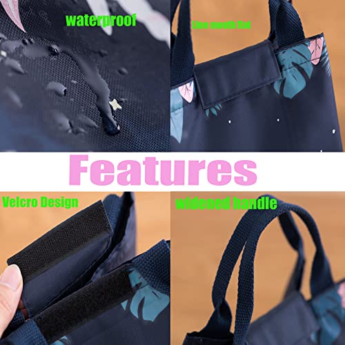 2 Pezzi Borsa Termica Porta Pranzo, Borsetta Porta...