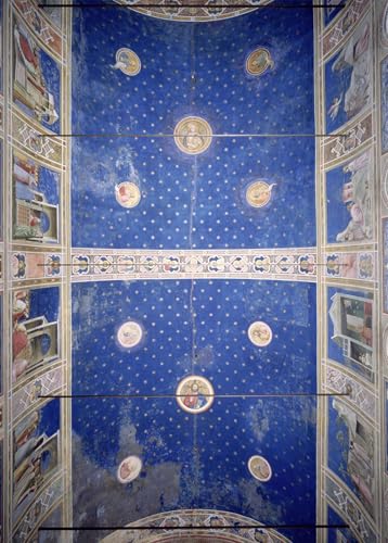 Toile de la voûte du Christ par Giotto impression d'art premium pour décoration murale