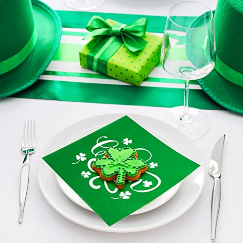 Serviettes Saint-Patrick jetables pour éviter les taches sur votre nappe de dîner - 5