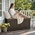 JUMMICO 78 Gallon Outdoor Deck Box Large Resin Storage Box for Patio Furniture Cushions and Garden Tools (Brown)