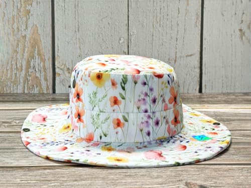Image of Wide Brim Bucket Hat for Women Girl Men Boy