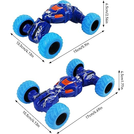 Shivaaro Pull Back Monster Cars for Toddlers - Friction Powered Telescopic Toy Trucks, Multicolor Gifts for Boys and Girls, Ages 3-6 1