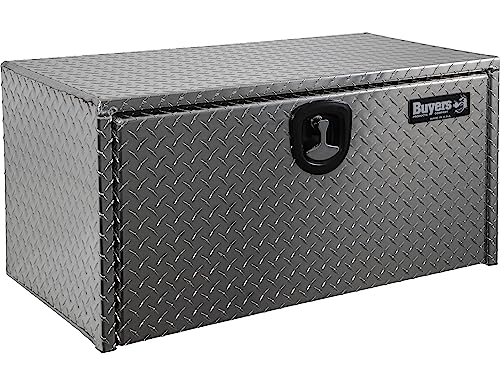 Buyers Products 1705103 Diamond Tread Aluminum Underbody Truck Box With T-Handle Latch, 18 X 18 X 30 Inch #TOP23