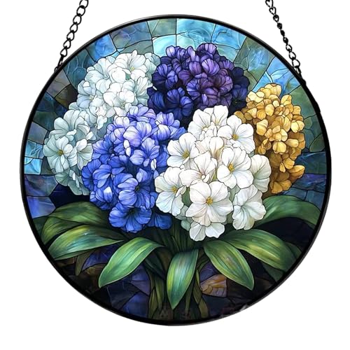 Reflector de luz para iluminar salones oscuros con cristal de hortensia 6