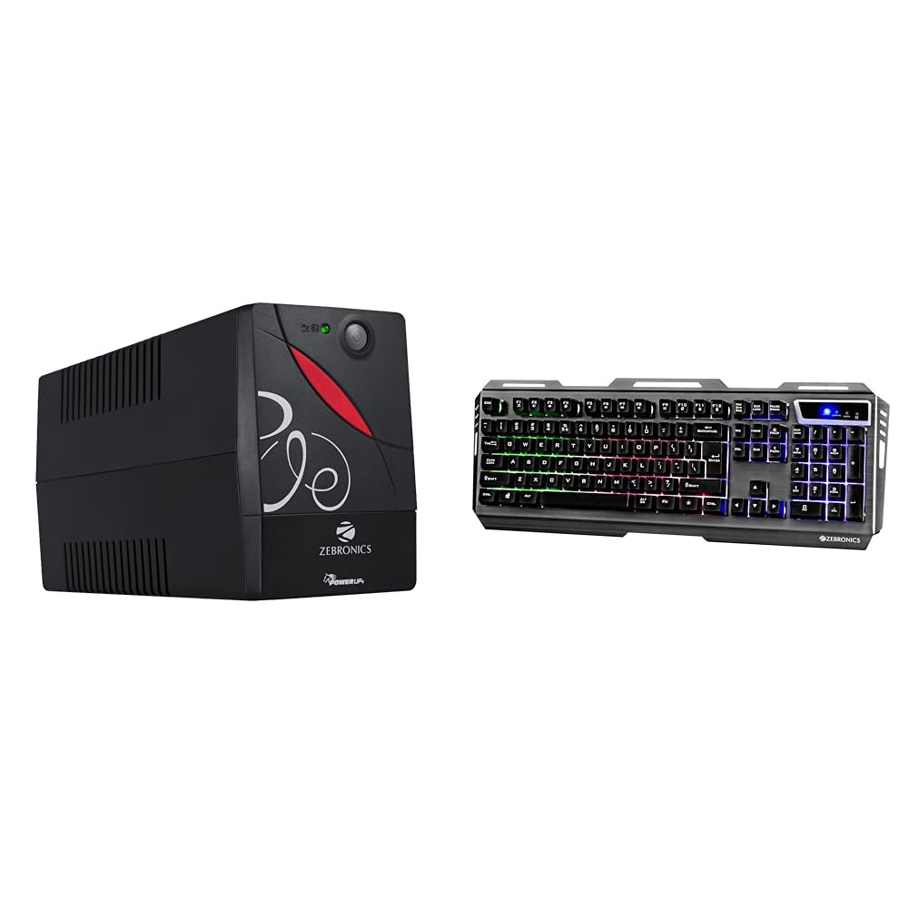 Amazon.in: Buy ZEBRONICS Zeb-U725 600VA UPS for Desktop/PC