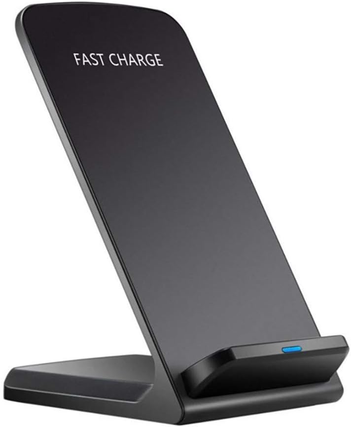 OneCut Wireless Charger Stand for Apple iPhone 14/13/ Mini/Pro/13 Pro Max/12 Mini/12 Pro Max/11/SE 2020/Xs Max/XR/X/8 Plus, Samsung Galaxy Note 20/20 Ultra/10+/9/8/S20 Ultra/S7 S8 S9 S10+ S10e