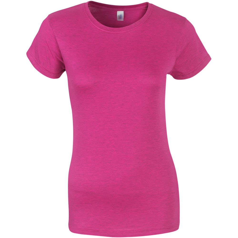 Gildan Ladies Soft Style Short Sleeve T-Shirt (XL) (Antique Heliconia)