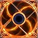 Produktbild Dynamode DYNA-FAN-12-BL LMS Data 12 cm 4/3-polig transparent LED-Lüfter für PC-Gehäuse orange Orange