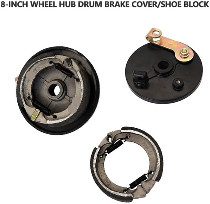 Expandable Drum Brake Pads for Mini4 Pro 8 9 Dualtron Inch Motorcycle Accessorie(Drum Brake Cover)