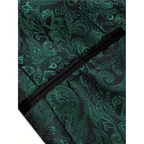 Mens Floral Paisley Tuxedo Suit Jacket Slim Fit 1 Button Blazer Wedding Party Dinner Formal Dress Jacket4