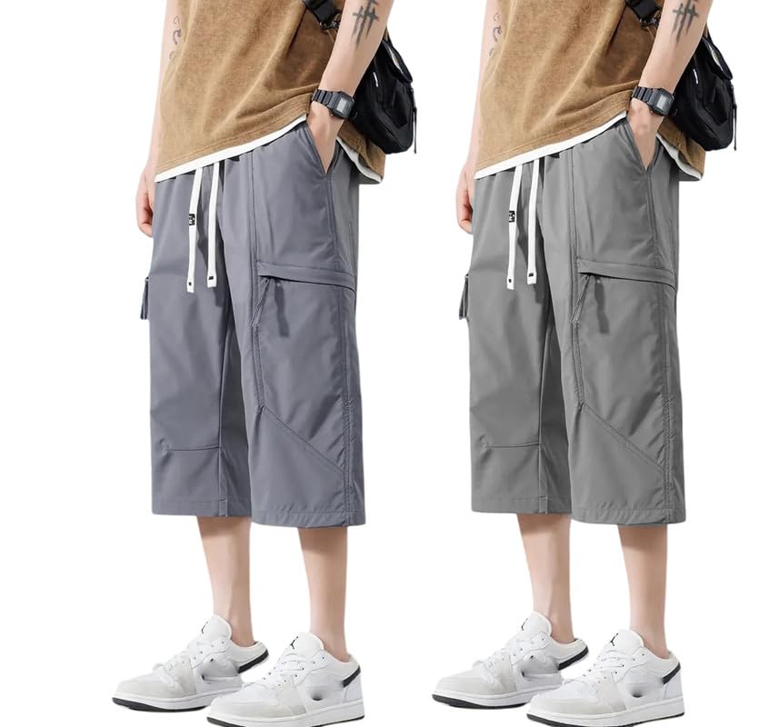 Image of Lymio Men Casual Shorts || Men Cargo Shorts Cotton || Available in Combo Pack of 2 (Shorts-42-45)