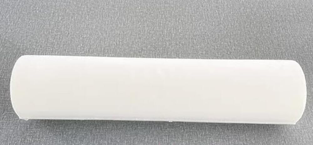 WeiWeiLee Memory Foam Long Bolster Pillow Cervical Neck Roll Pillow Cylinder Bolster Pillow Round Neck Pillow Sofa Waist Cushion (Dark Purple, 65×15CM/25.59