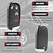 Key Fob fits 2011-2018 Dodge Journey / 2014-2019 Dodge Durango Keyless Entry Smart Remote (M3N-40821302) 2-Pack
