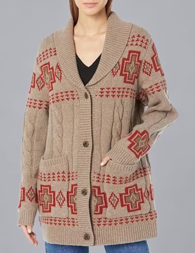 Image of Pendleton Women's Lambswool Cable Cardigan