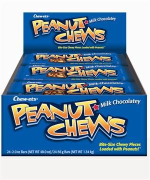 Milk Chocolatey Peanut Chews Candy Bars