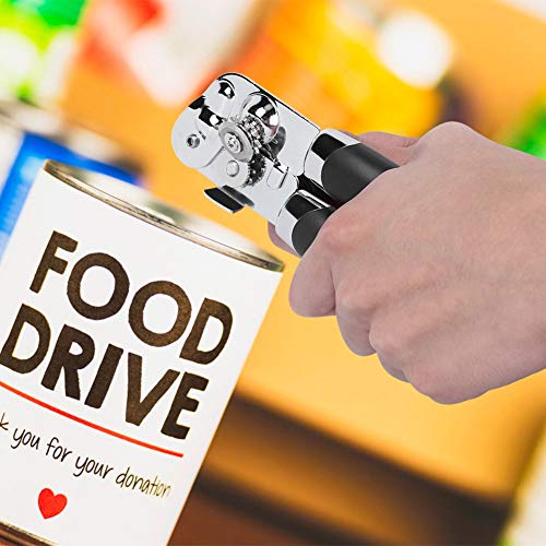 Abridor de lata multifuncional portátil Abridor de latas de aço inoxidável Abridor de lata, abridor