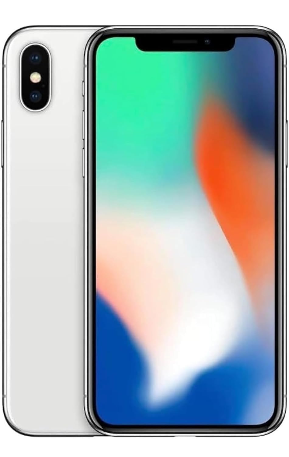 iphone x 256Gb Silvar (Renewed)