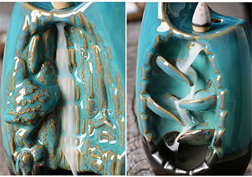 Brûleur d'encens backflow cascade pour un salon zen et relaxant - 7