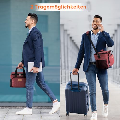 Lifewit Kühltasche klein, Isolierte Cooler Bag, Lunchtasche 15L 24 Dosen – Ansicht 6