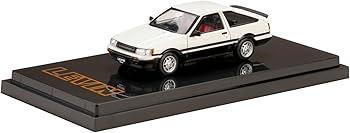Amazon | HJ64 1/64 トヨタ カローラ レビン AE86 3 ドア GT APEX 白