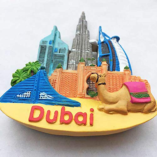 Imán de nevera decorativo Burj Khalifa 3D Dubai miniatura 5