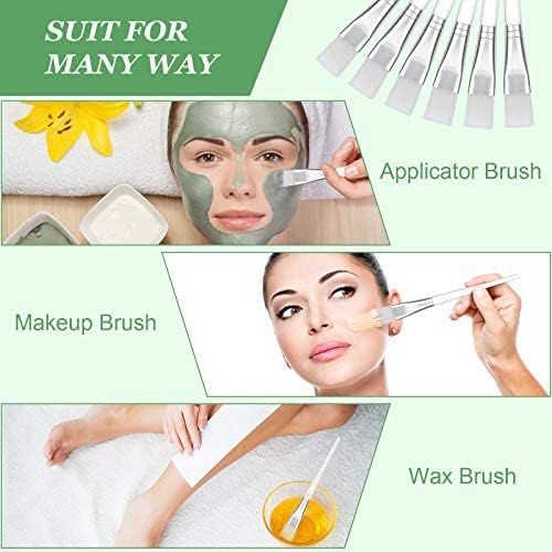 Makeup Application Kit with Brush, Cotton Pads, Powder Puff and Headband, Soft Pure Cotton, for Loose Powder, Liquid Foundation, Pack of 4 3