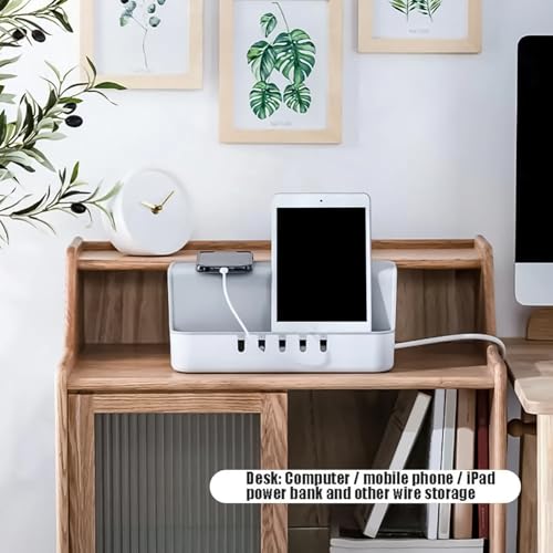 Boîte de gestion des câbles pour optimiser le coin informatique de la maison