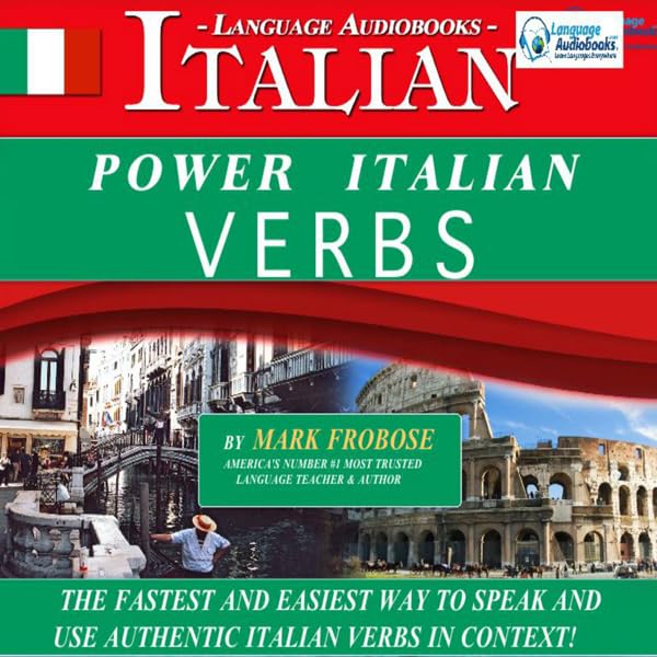 Cover art for Power Italian Verbs: English and Italian Edition