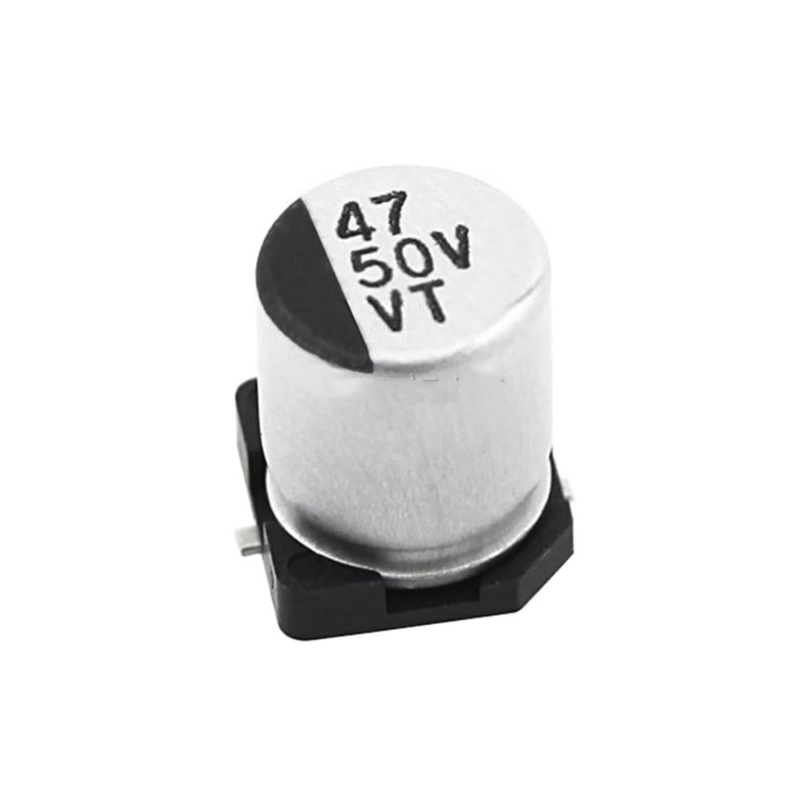Condensateurs électrolytiques 50V 47uF haute stabilité pour filtrage de tension audio