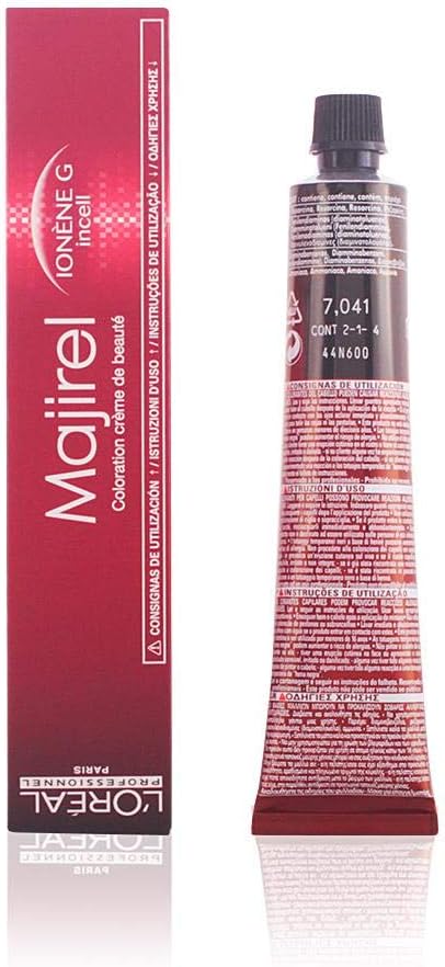 L'Oreal MAJIREL Shade #7.041 Natural Copper Ash Blonde, 50 ml