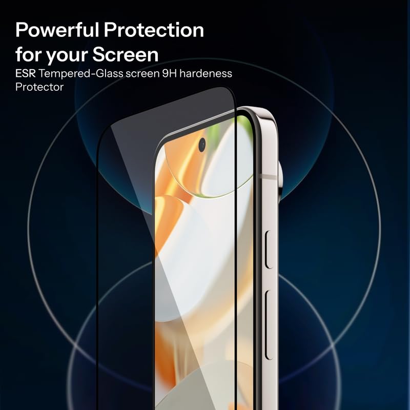 Image of UNBREAKcable EZ Fit Tempered Glass Screen Protector Guard for Pixel 10 /10 Pro / 9 /9 Pro [2 Pack] By ohonesty