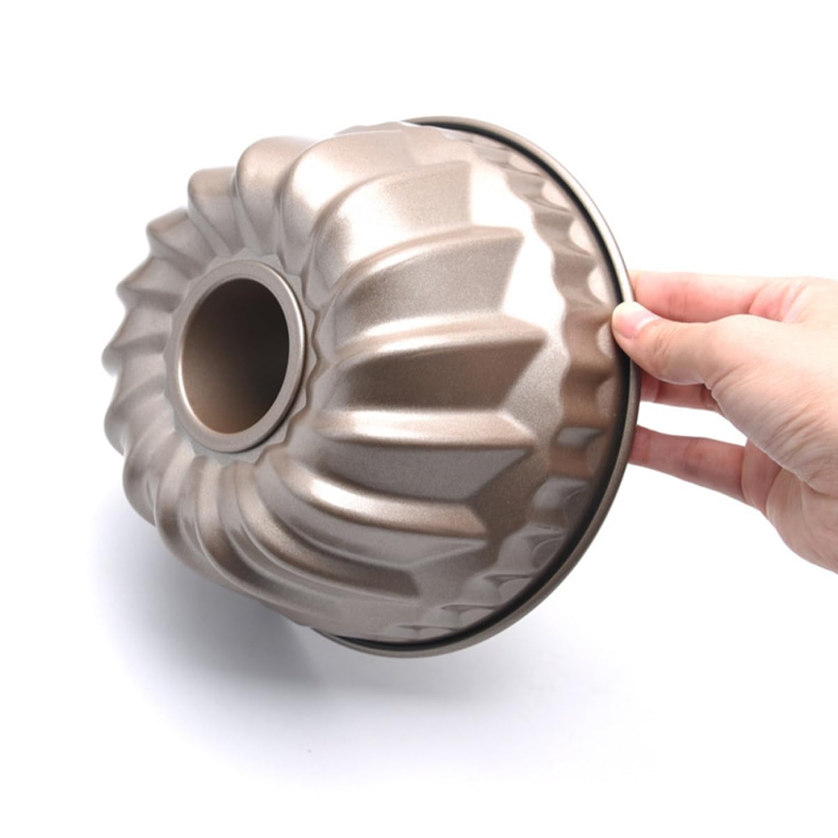 Amosfun 3st Kuchenform Beschichtete Formen Szene Reisetasche Bagel Cake-pop-form Desktop-dekoration Einzigartig Versiegelung Schwimmbad Dekorationsmodell Golden Kohlenstoffstahl