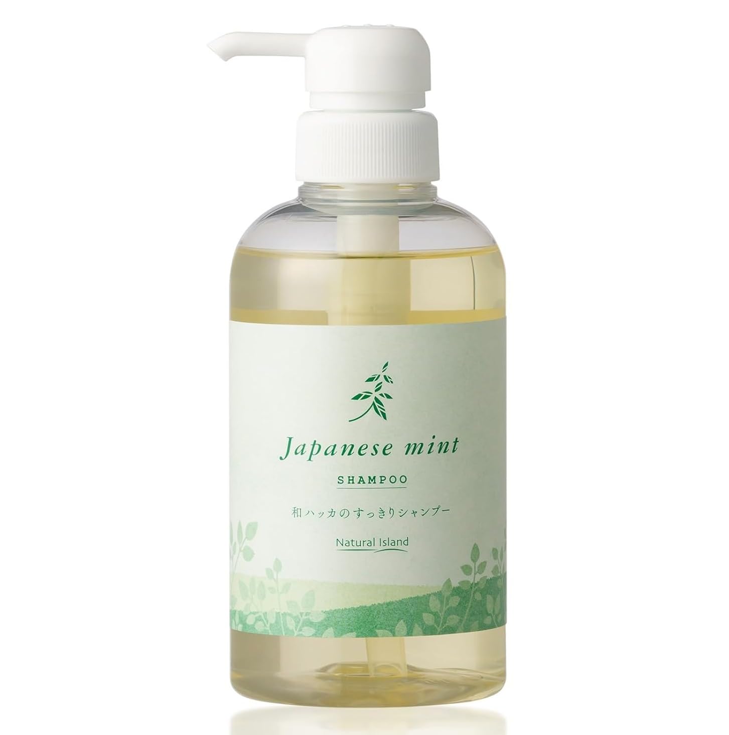Amazon | ナチュラルアイランド 和ハッカのすっきりシャンプー 400ml